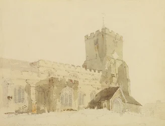 Église de Writtle, Essex, vers 1795